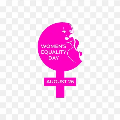 Women's Equality Day Free stock png